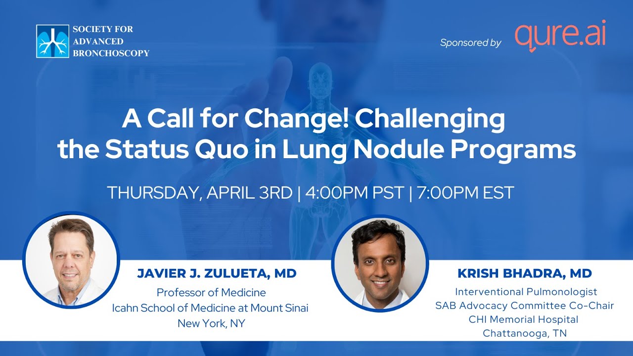 APRIL 2025 | A Call for Change! Challenging the Status Quo in Lung Nodule Programs
