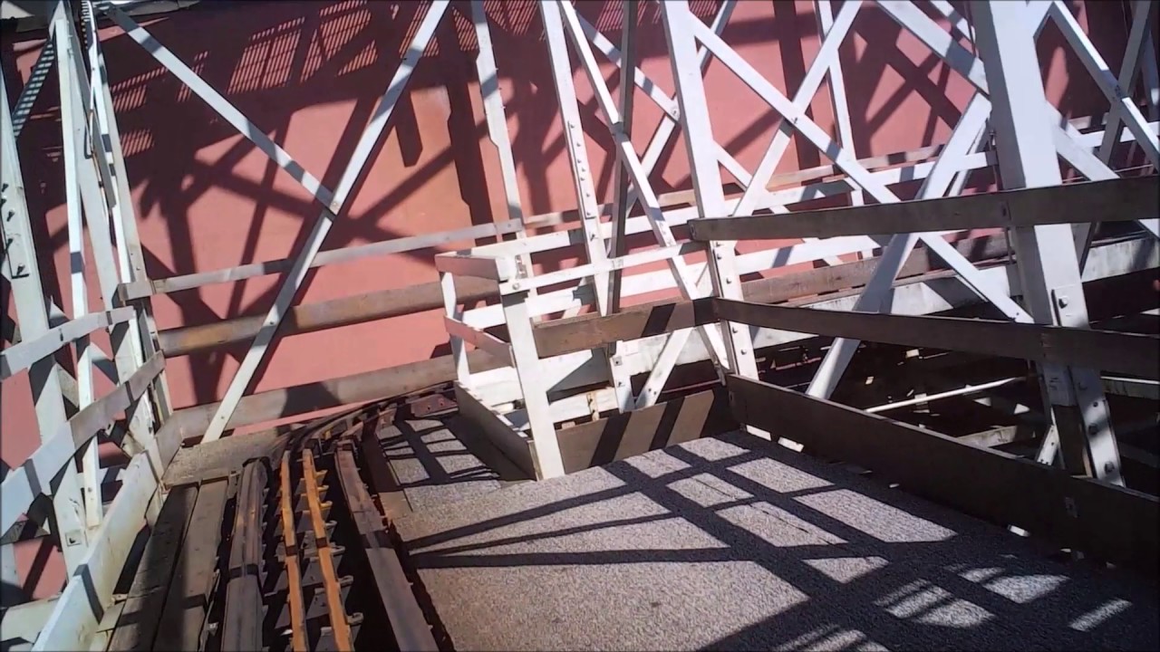 Wild Mouse Roller Coaster POV, Blackpool Pleasure Beach, UK