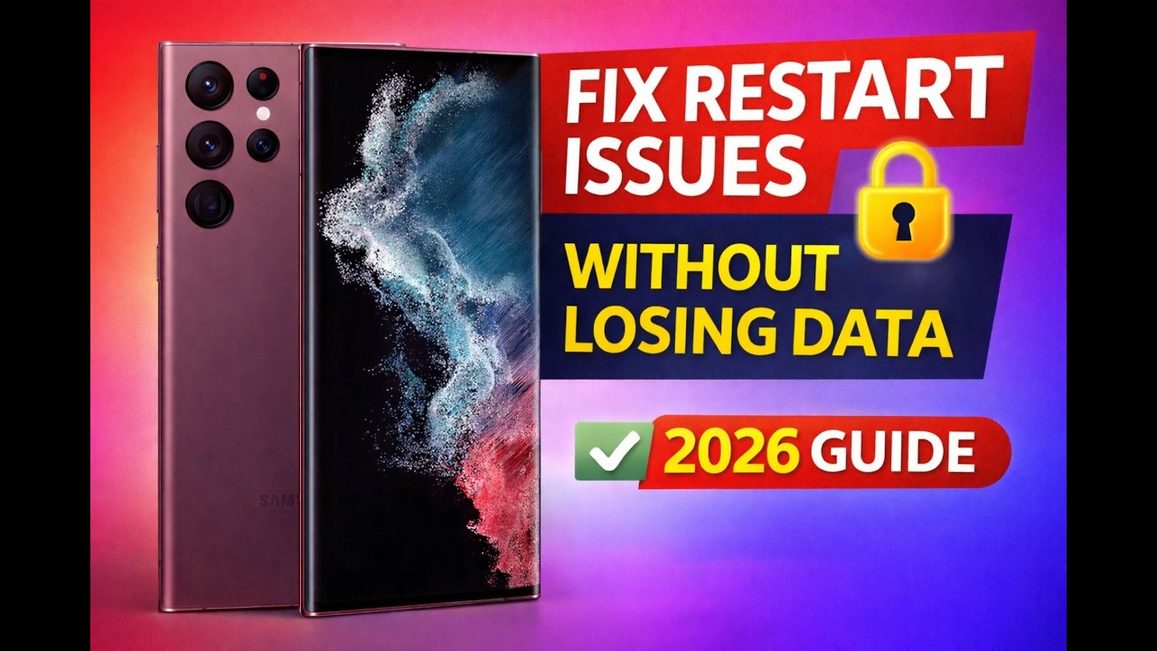 Fix Samsung Phone Restart Problem Without Data Loss | 2026 Guide
