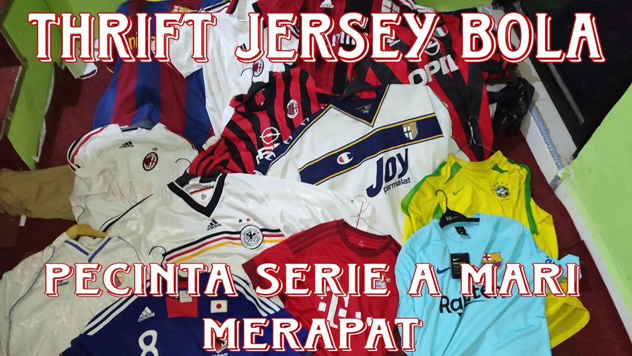NGETHRIFT I di toko ini banyak jersey bola vintage⁉️