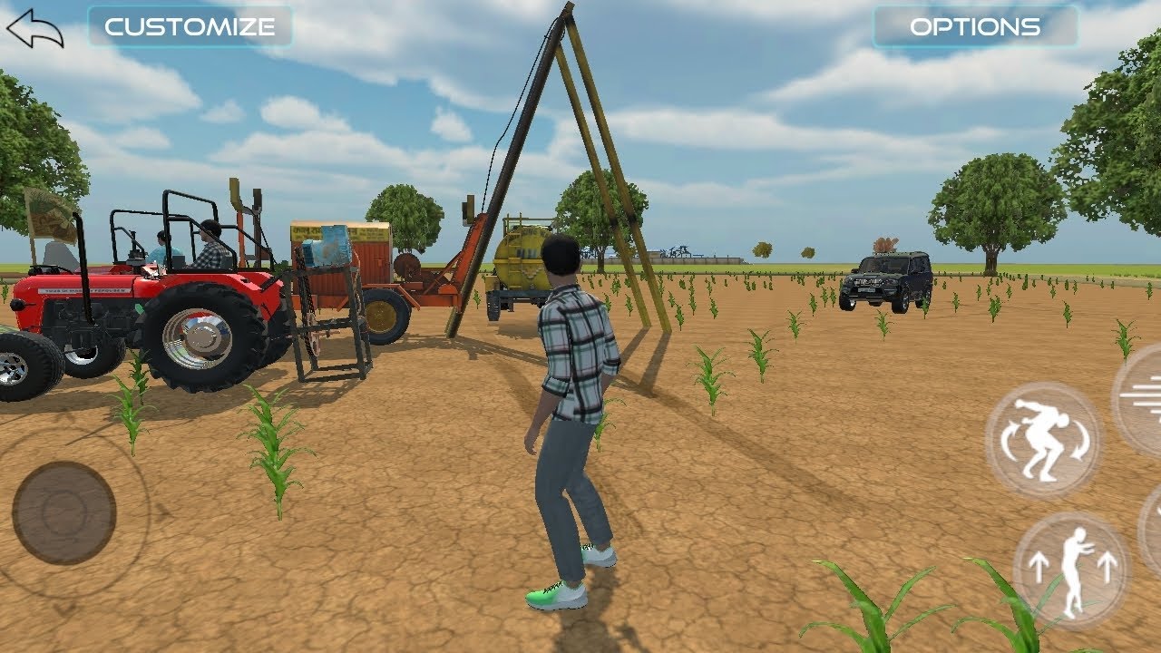 बोरिंग मशीन से जमीन में बोरवेल कैसे करें ? || Indian vehicle game me|| new update 