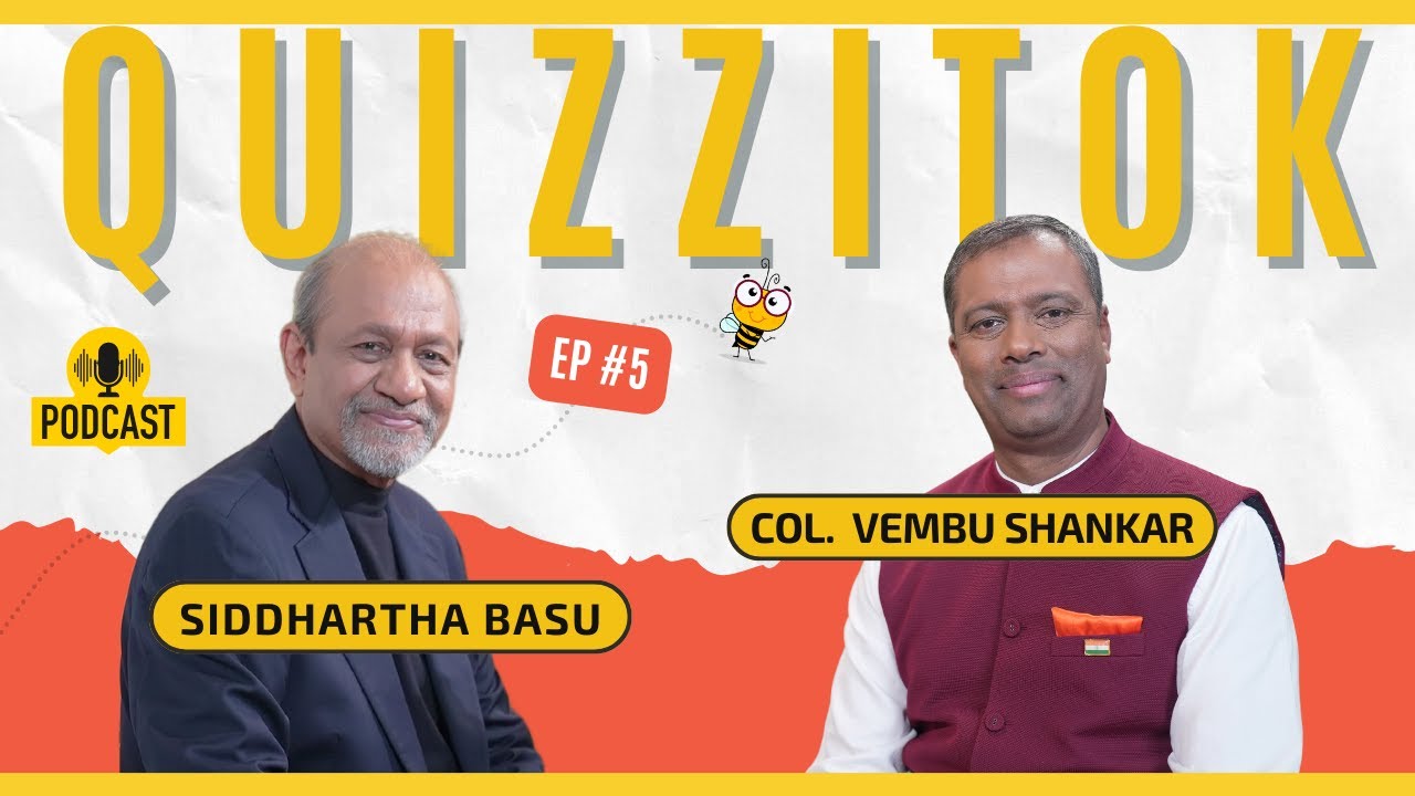 The Quizzitok Podcast | EP 5 | Col. Vembu Shankar on Receiving Shaurya Chakra at 22 & More