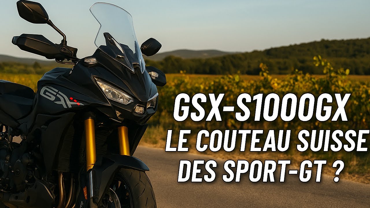 Gsxs1000Gx: La moto qui savait tout faire ?! 🛣️😍