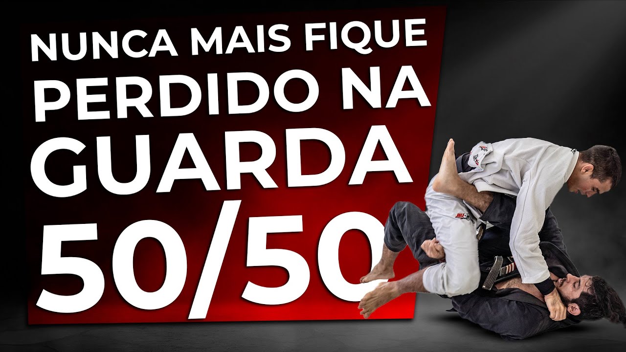 A Guarda 50/50 Descomplicada: Raspagem, Pegada de costas, Passagem e Finalização
