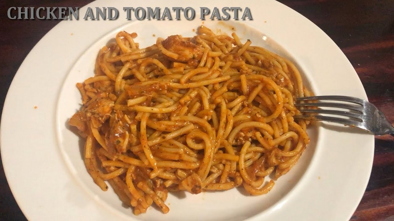 Chicken tomato 🍅 pasta recipe quick/easy  @zeb786 #homefoodwithzeb 