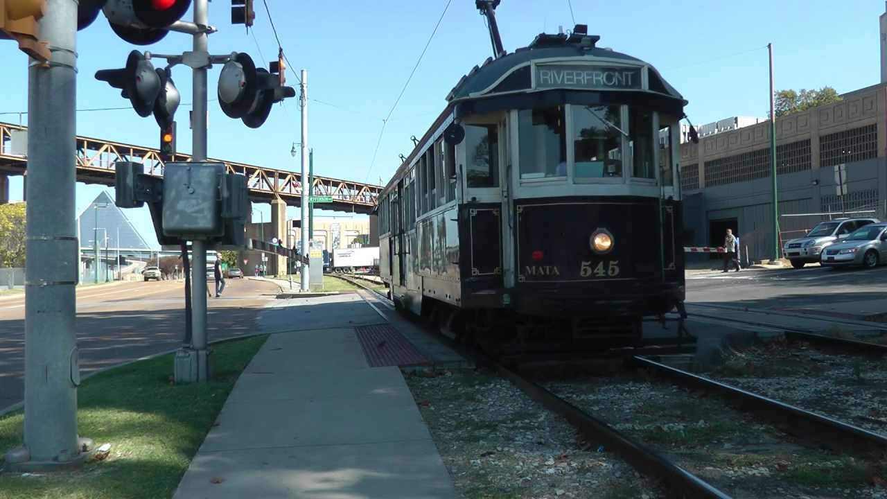 A Ride On The Memphis Riverfront Loop Trolley
