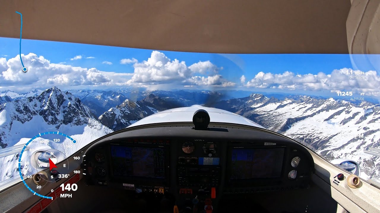 Stunning Zillertal Approach   08 Circling at Innsbruck!