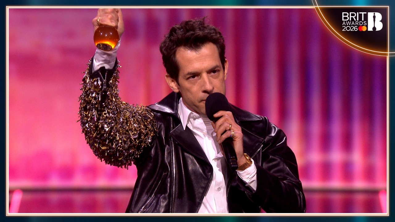 Mark Ronson Wins Outstanding Contribution To Music | BRIT Awards 2026