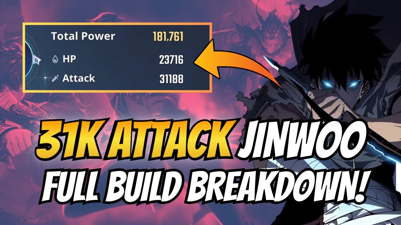 31k ATTACK JINWOO BUILD (8-PC CURSE SET) AND DAMAGE TEST vs 4-PC EXPERT SET - WHICH ONE IS BETTER?