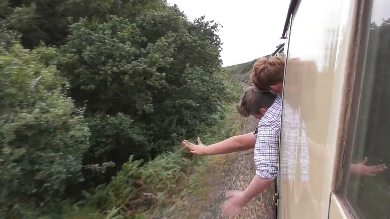 Onboard D9537 Eric Screaming Up Kelling Bank From Standing Start At Kelling Halt (30/09/2023)