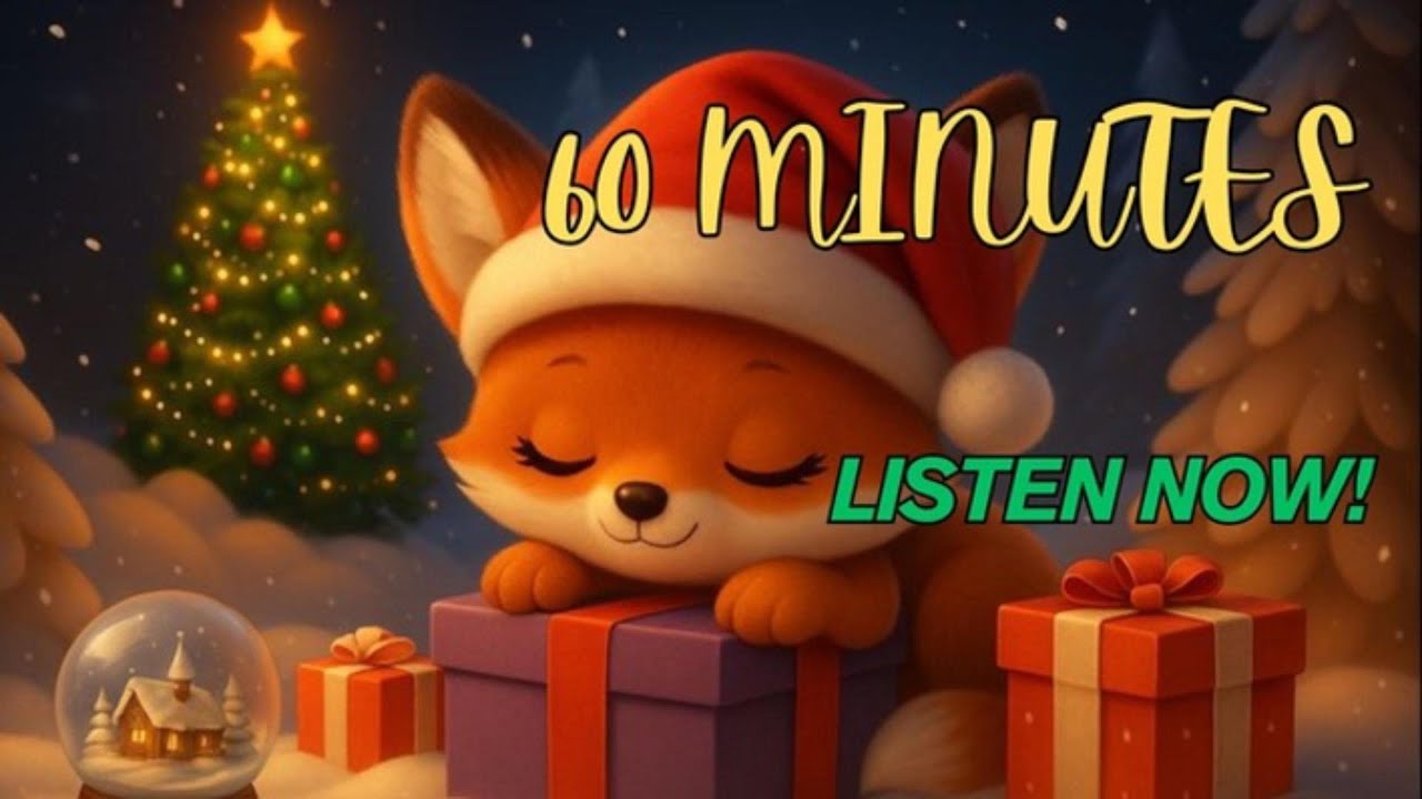 Cozy Baby Animals Christmas Sleep   60 Minutes of Gentle Holiday Lullabies for Kids