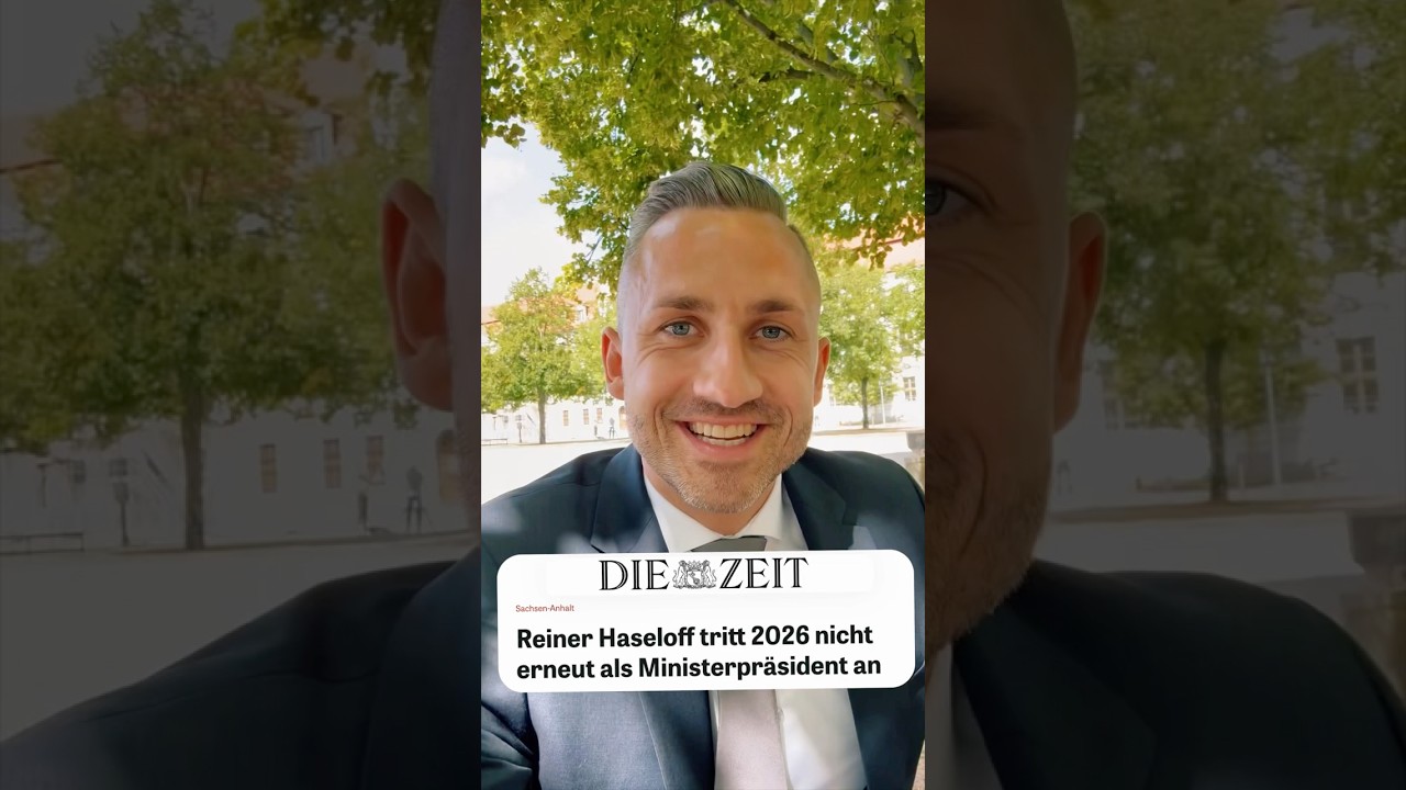 Haseloff tritt nicht mehr an: Warum es egal ist, wer f&uuml;r die CDU ins Rennen geht!