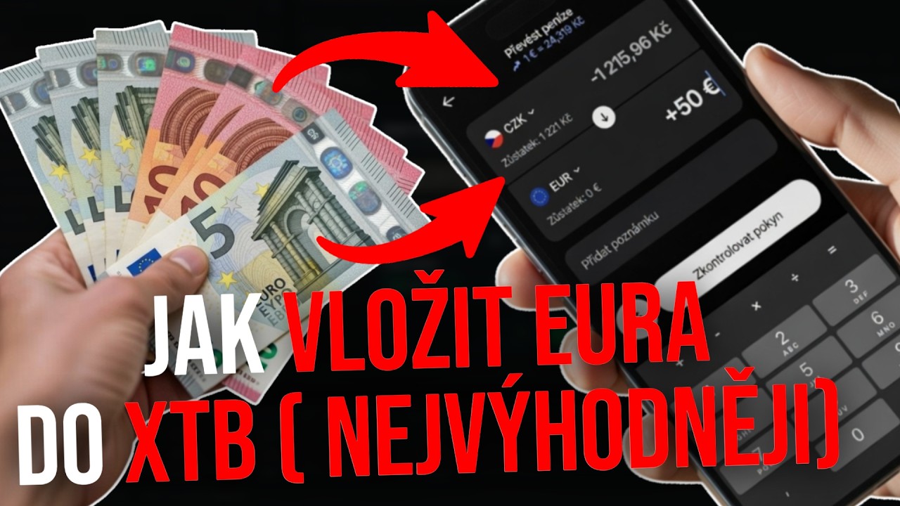 Jak vložit eura na XTB bez poplatků (2026) - Jak vložit pen&iacute;ze na XTB přes Revolut (EUR na XTB )