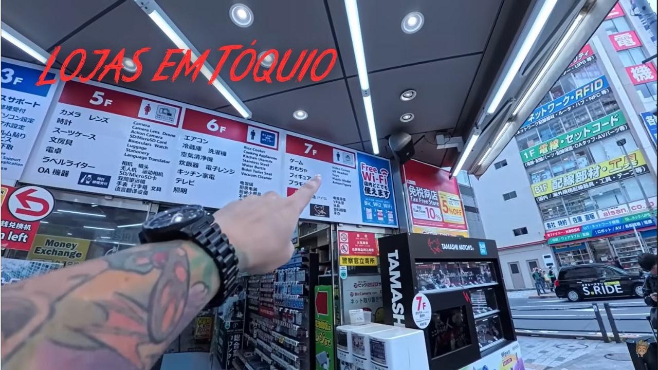 Conheça as maiores lojas do Japão