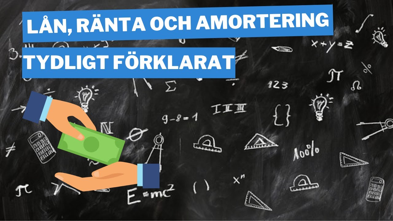 Lån, ränta & amortering (matematik 1)