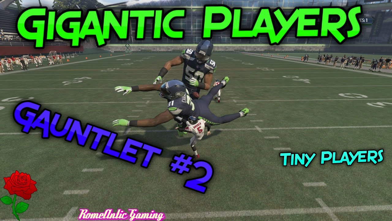 Madden 16 Gauntlet #2 Tiny/Giant Players and Insane Boss Levels