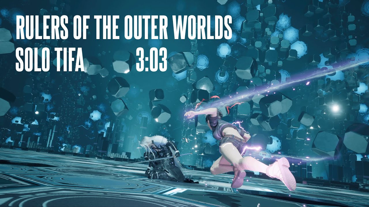 Solo Tifa vs Rulers of the Outer Worlds (3:03 IGT)