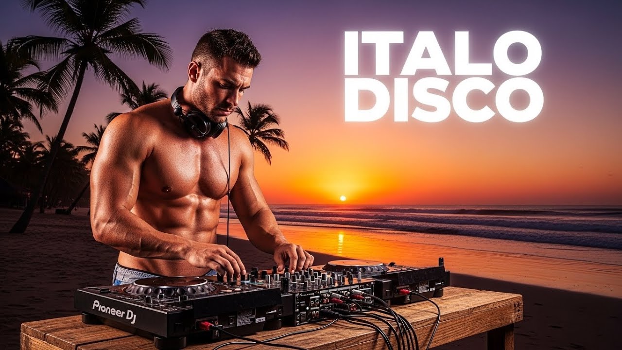 🎶 Best Italo Disco Summer Mix 🌊 80s Retro DJ Music for Sunset Drive & Party