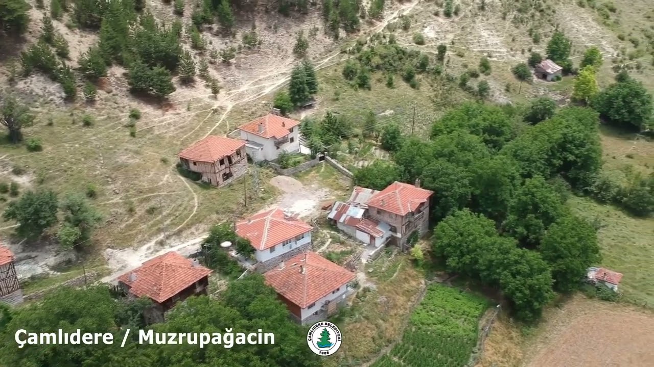 Çamlıdere Muzripağacin Köyü Drone Görüntüsü