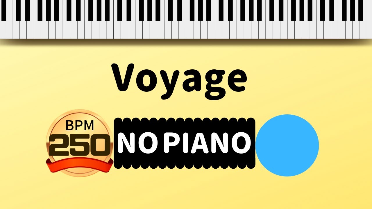 【Backing Track】Voyage/Kenny Barron (BPM250)【No Piano】