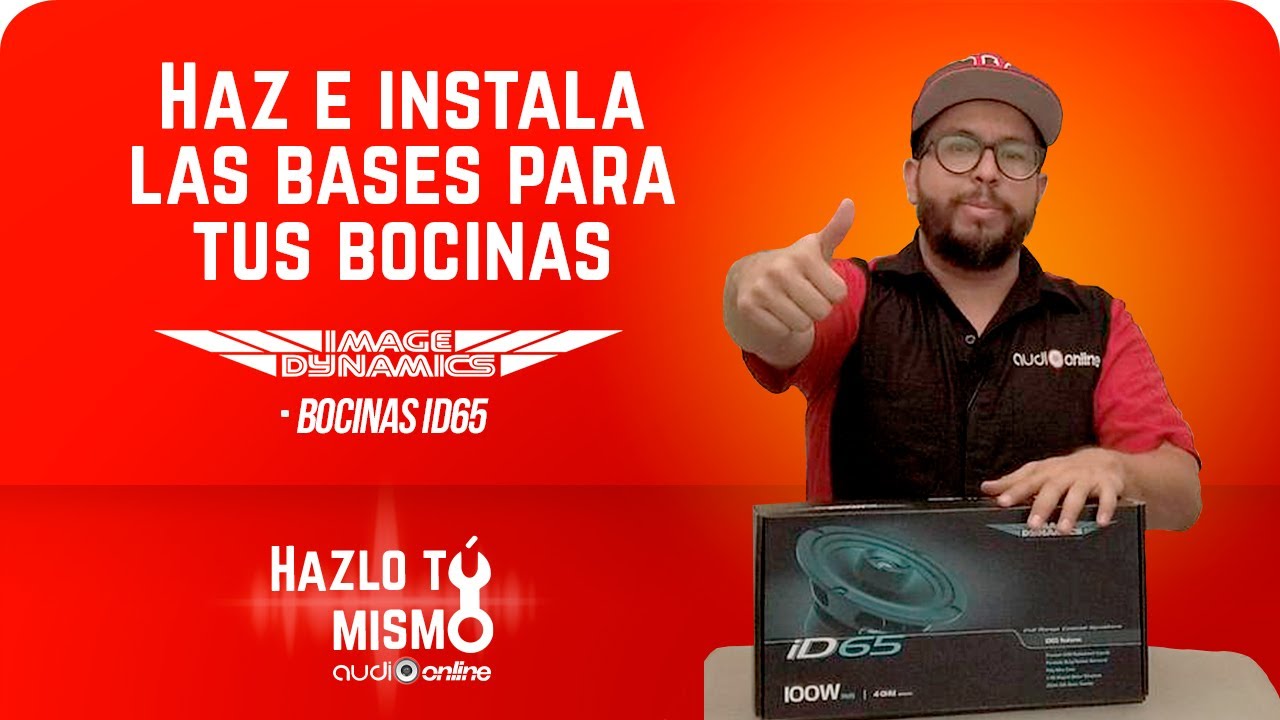 Te enseñamos a hacer las bases para bocinas 6.5
