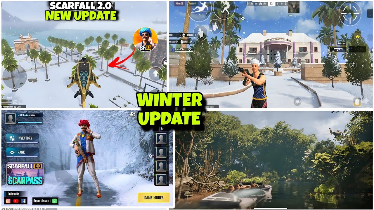 Scarfall 2.0 Winter Update Top 5 Unique Features  || Scarfall 2.0 Winter Update|| Scarfall 2.0