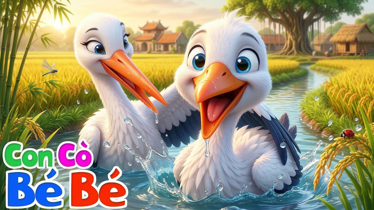 Con Cò Bé Bé - Nhạc Con Cò - Liên Khúc Ca Nhạc Thiếu Nhi Remix Vui Nhộn