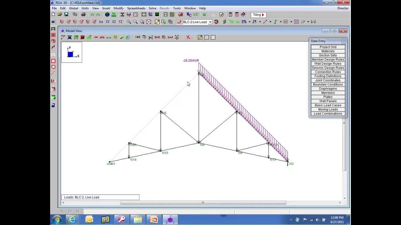 Component Design In RISA