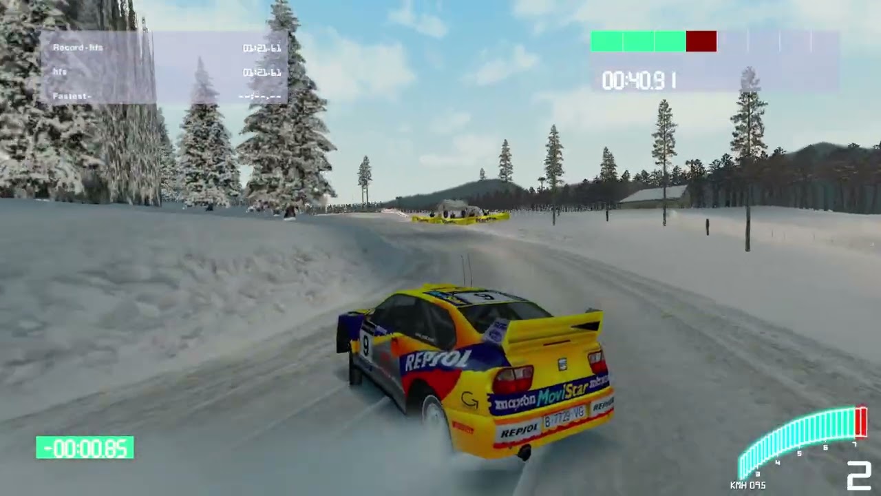 Colin McRae Rally 2.0 Speedrun - Sweden Stage 9 in 1:20.12 *WR*
