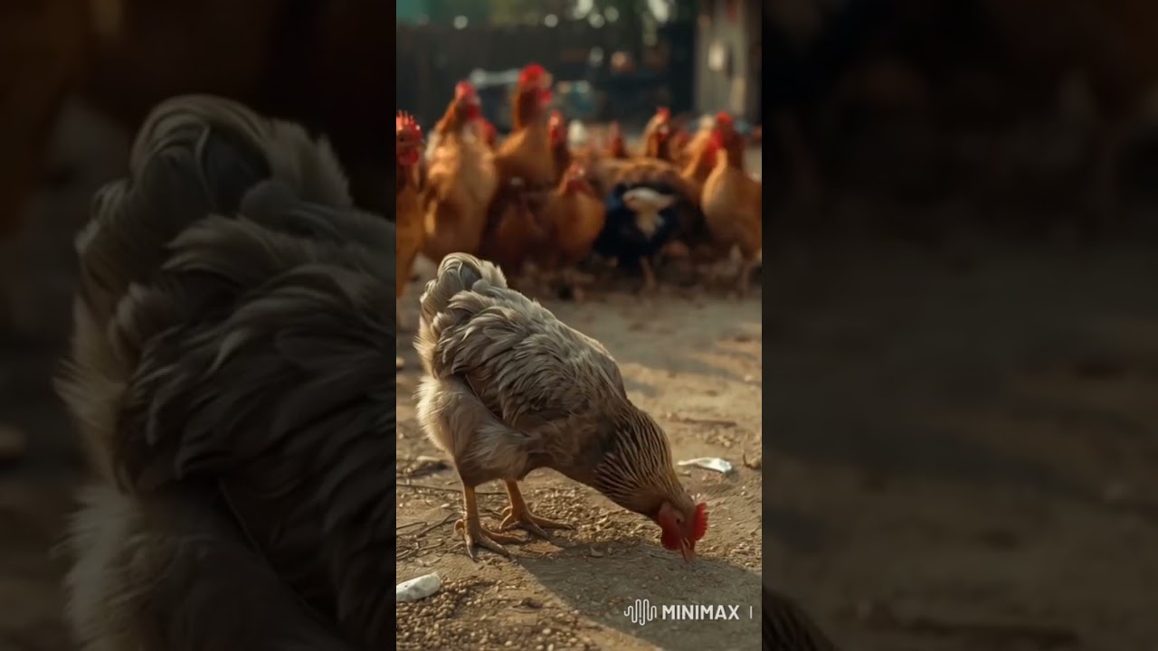 AI REALISTIC CHICKENS| AI HINDI STORY| #chicken #hen