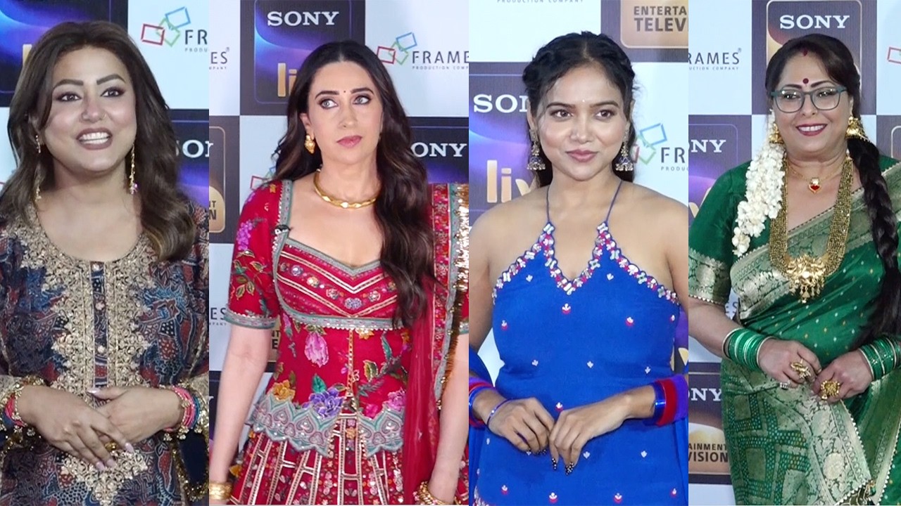 Karisma Kapoor, Hina Khan, Manisha Rani, Geeta Kapur & Others at India's Best Dancer Set