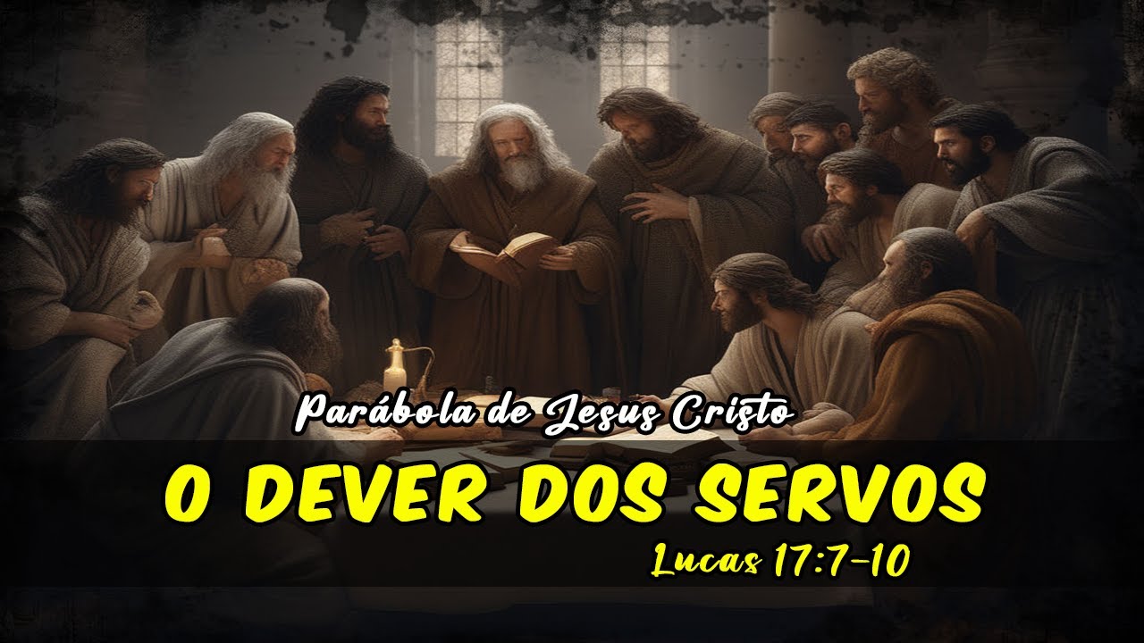 A Parábola: O Dever dos Servos - (Lucas 17:7-10)