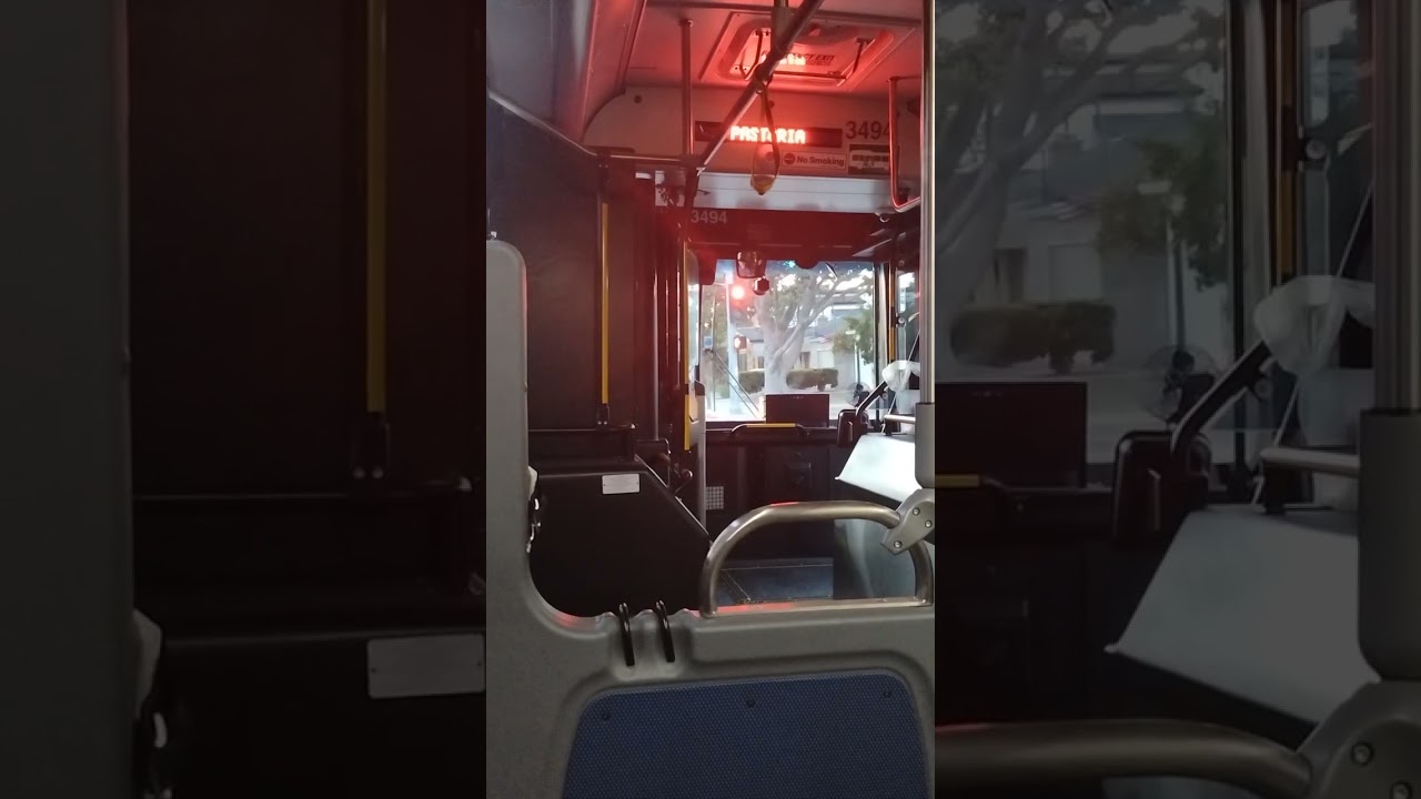 New Bus: VTA Gillig Low Floor 3494 on line 53 part 1
