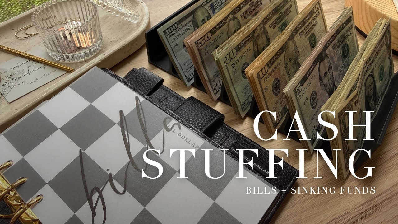 Cash Envelope Stuffing // Bills + Sinking Funds // July No&ordm;4