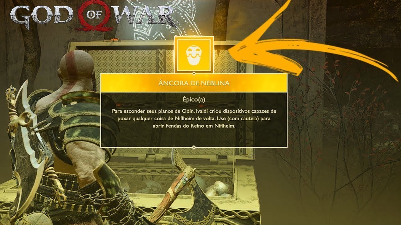 Aprenda andar em NIFLHEIM - God of War | Onde Pegar Ancora de Neblina