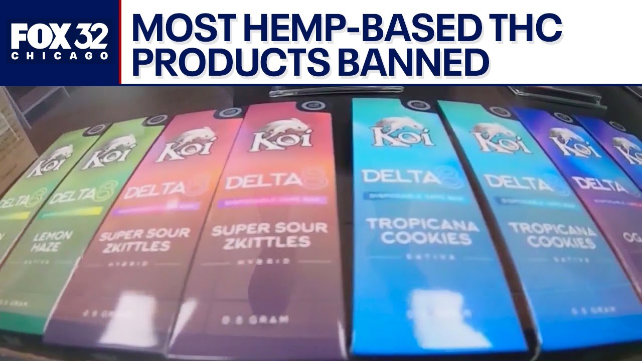 Federal budget deal bans hemp-derived THC products in Illinois and nationwide