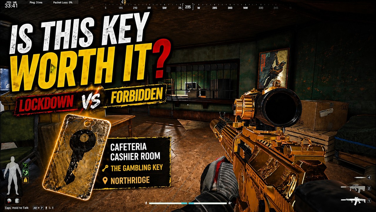 Is This Key Worth It? Lockdown vs Forbidden Zone｜Arena Breakout: Infinite