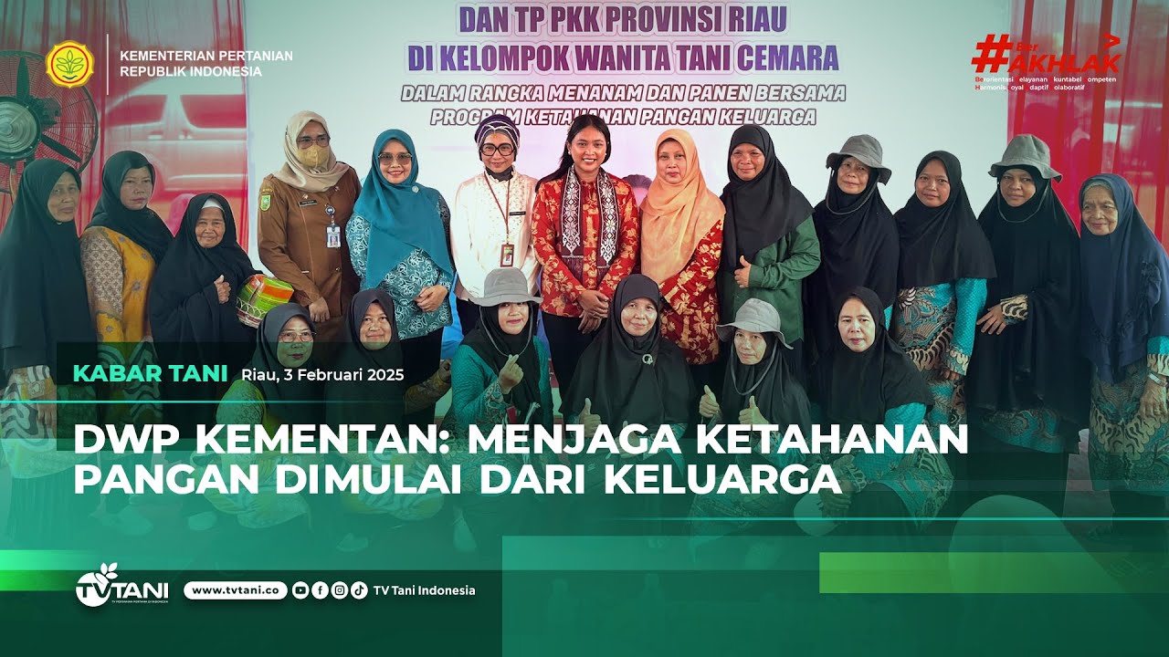 DWP Kementan Ajak Ibu Rumah Tangga Proaktif Jaga Ketahanan Pangan