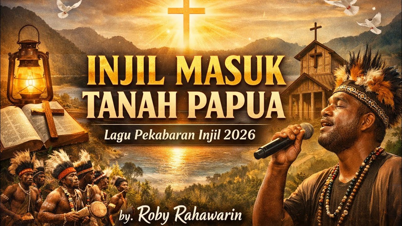 INJIL MASUK TANAH PAPUA_Lagu Hari Pekabaran Injil, By. Roby Rahawarin. 