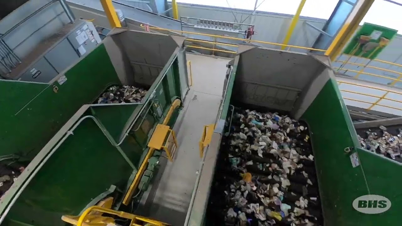 100 tph mixed waste system