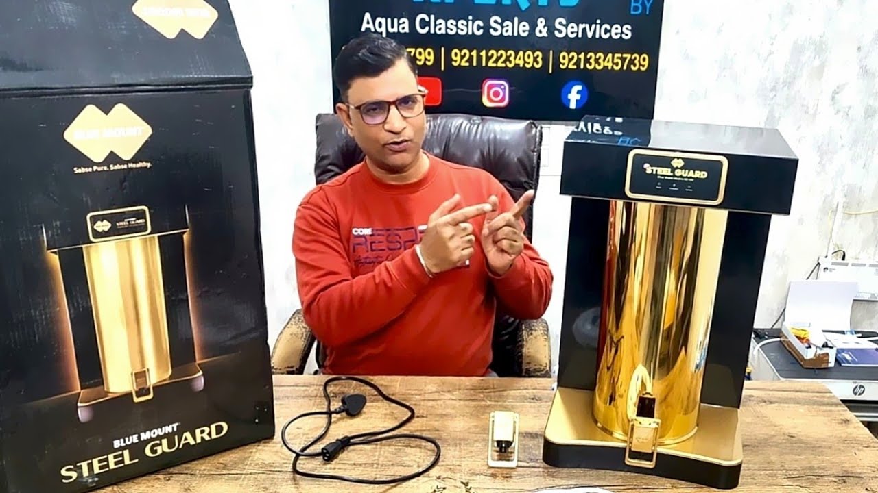 Hydrogen Rich Water With 11 Ltr. Detachable Stainless Steel RO Tank # Best Steel Tank RO#Biocera😲♥️👌