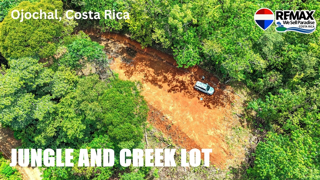 1.6 Acres of Land for Sale in Ojochal, Costa Rica, $95,000 | Gated Community, Jungles, Stream 🌳🦜