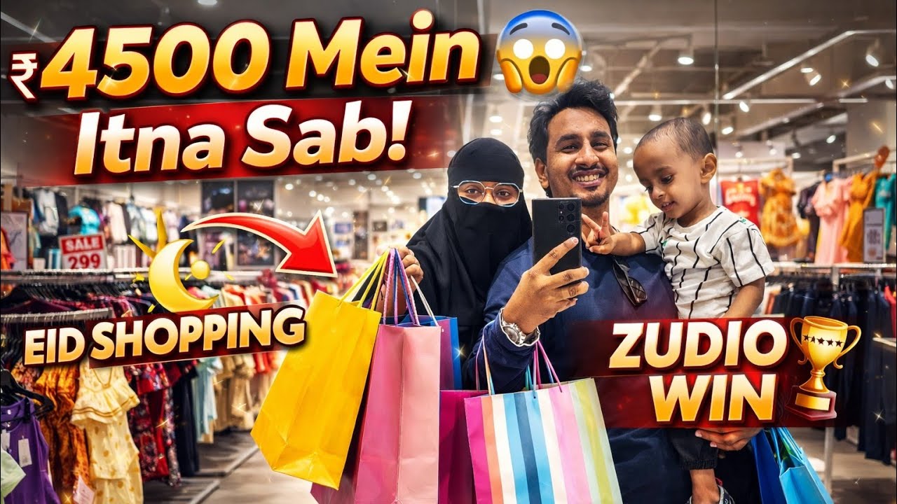 ₹4500 Mein Ramzan Eid Shopping 😱 Zudio vs Pantaloons vs Westside | Kaun Best?
