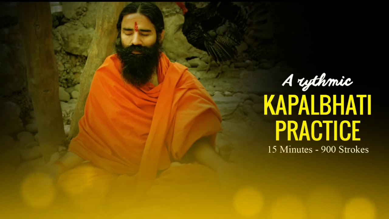 Rhythmic Music for Kapalbhati Practice |  Baba Ramdev | Shining Forehead Breathing Exercise