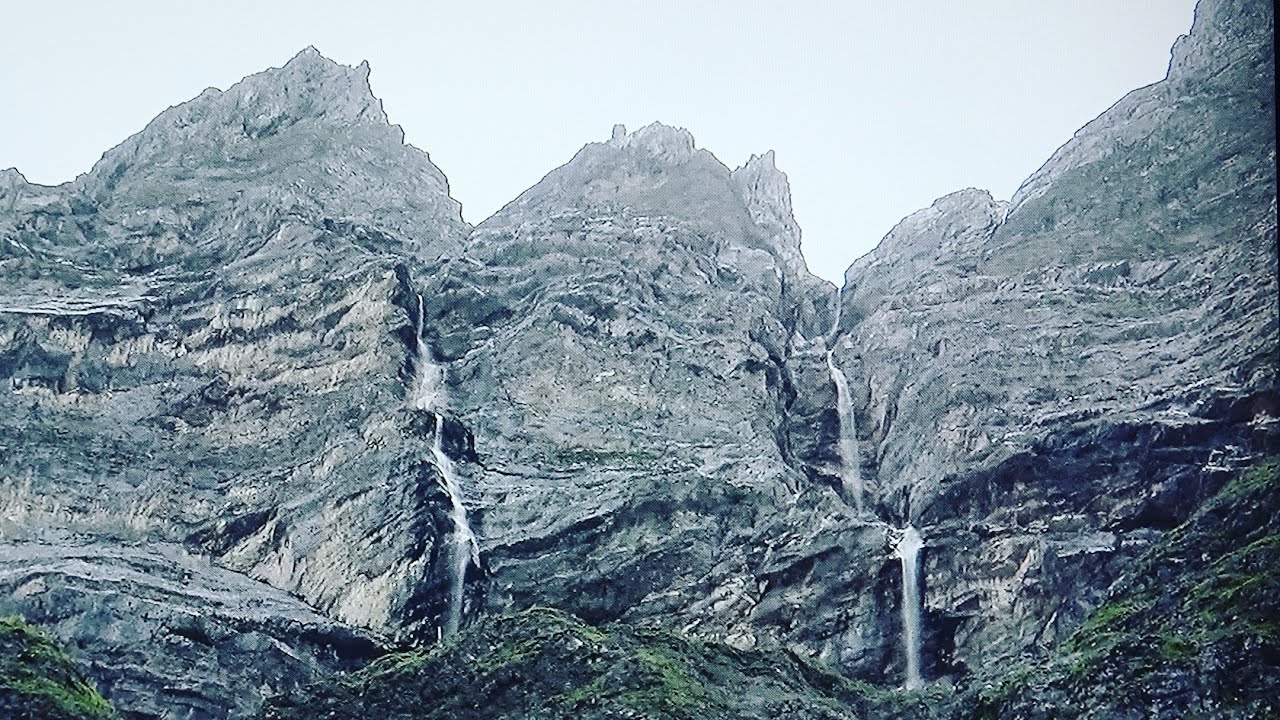 Cascate del Fondo della Salsa - Parete Nord del Camicia in 4K