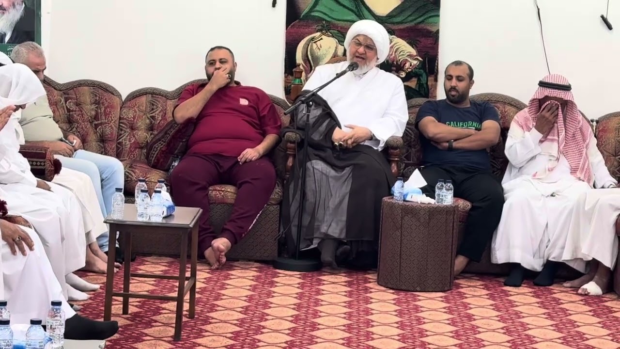 مجلس المرحوم الحاج عبد الله عيسى ال خليفة / الشيخ شاكر المعلم