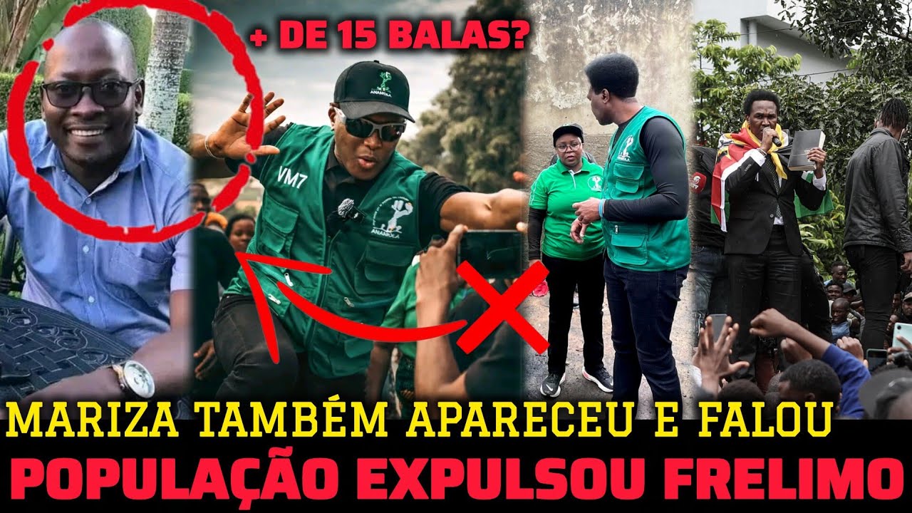 FRELIMO TENTOU COPIAR ANAMOLA MAS NÃO TERMINOU BEM! Foram expulsos! E Mariza Mandou RECADO FORTE