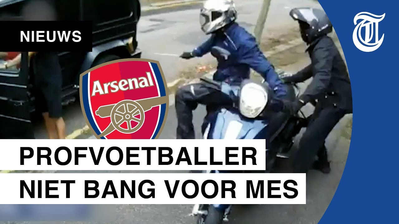 Nieuwe beelden mes-aanval op profvoetballers