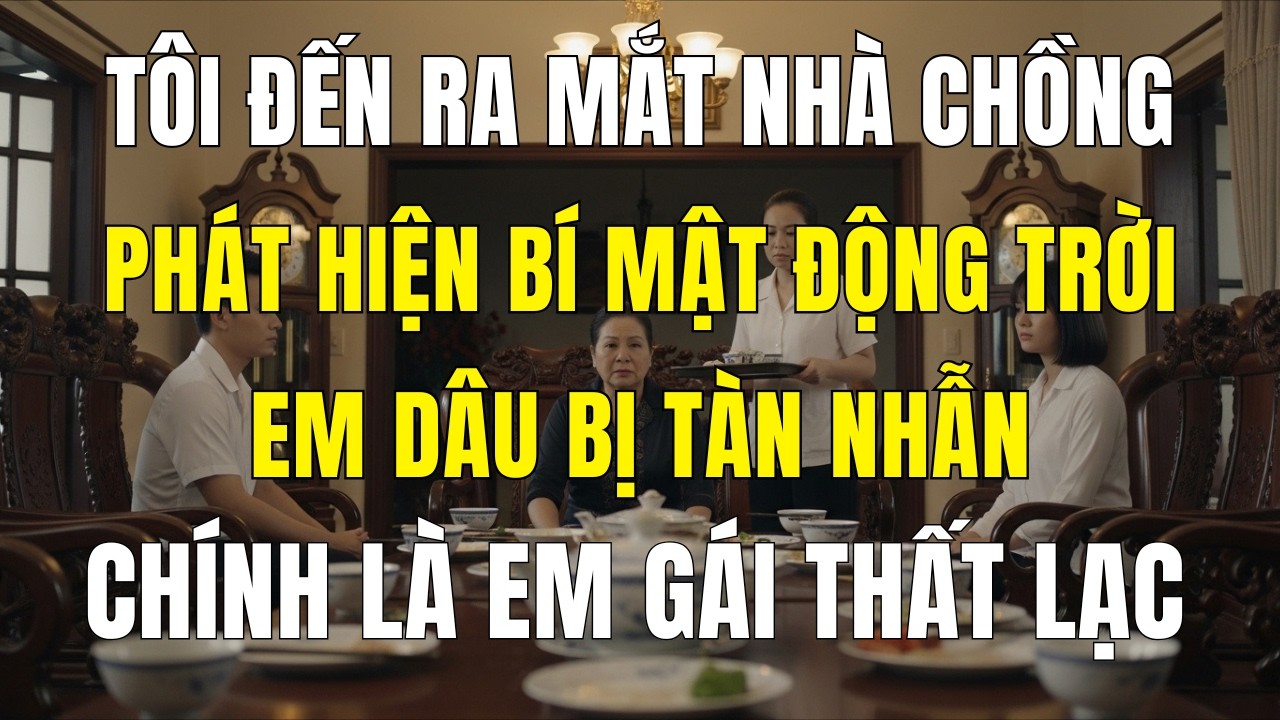 Tôi Đến Ra Mắt Nhà Chồng Và Phát Hiện Bí Mật Động Trời: Em Dâu Bị Tàn Nhẫn Chính Là Em Gái Thất