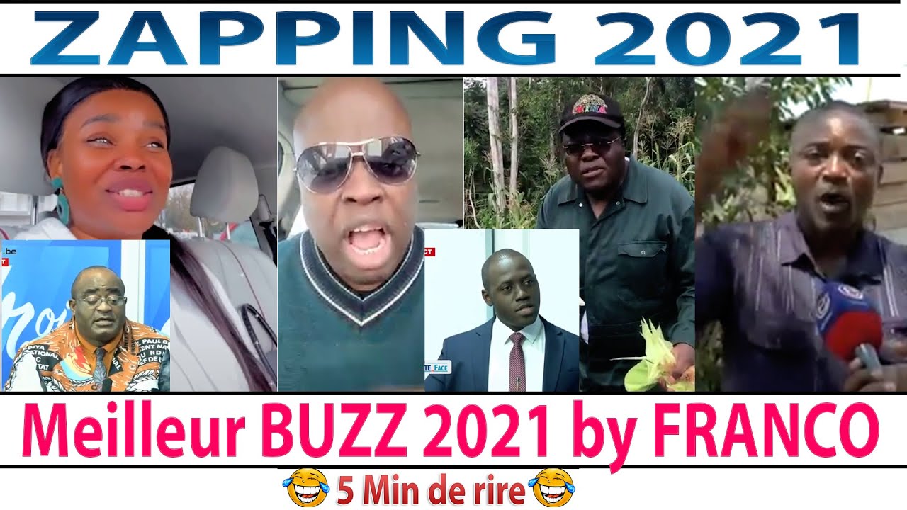 ZAPPING 2021...Les Meilleurs BUZZ de 2021 (5 minutes du Rire)
